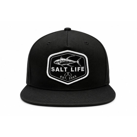 Gorra negra con parche Salt Life